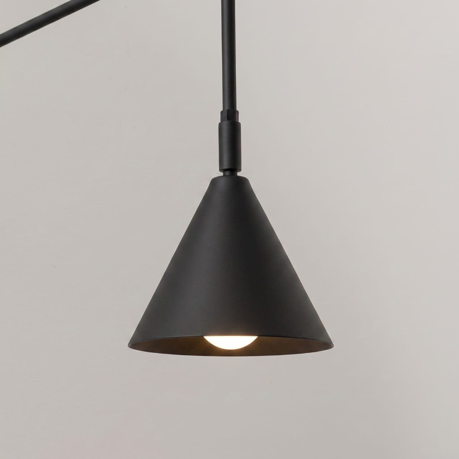 Switched NOX Wall Light - Black Uncategorized Great Lighting UK Ltd