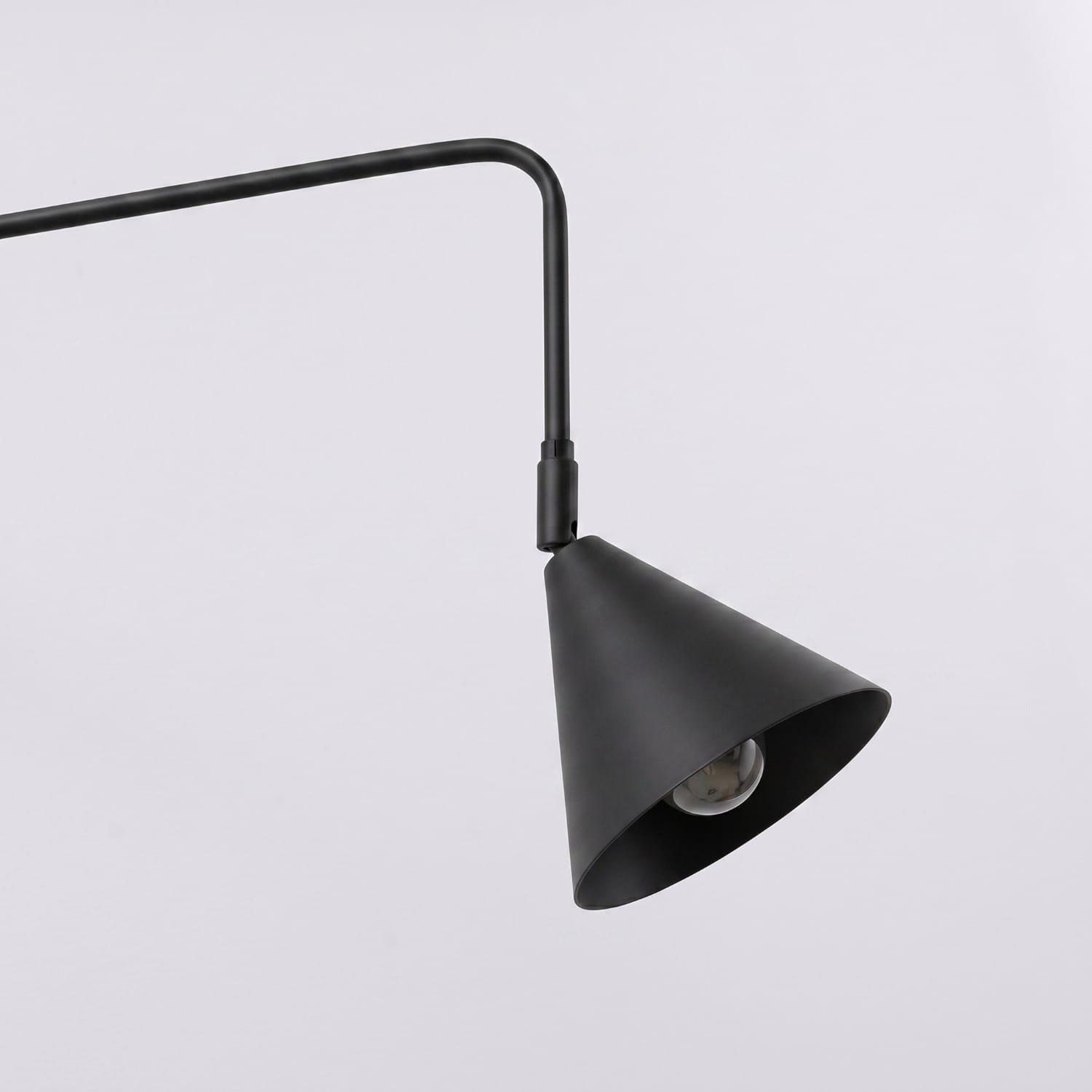 Switched NOX Wall Light - Black Uncategorized Great Lighting UK Ltd