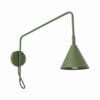 Switched NOX Wall Light - Olive Green Uncategorized Great Lighting UK Ltd