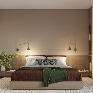 Switched NOX Wall Light - Olive Green Uncategorized Great Lighting UK Ltd