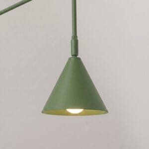 Switched NOX Wall Light - Olive Green Uncategorized Great Lighting UK Ltd