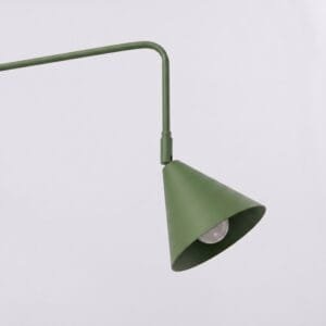 Switched NOX Wall Light - Olive Green Uncategorized Great Lighting UK Ltd