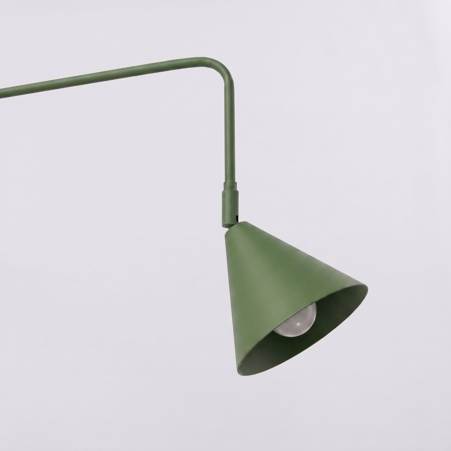 Switched NOX Wall Light - Olive Green Uncategorized Great Lighting UK Ltd