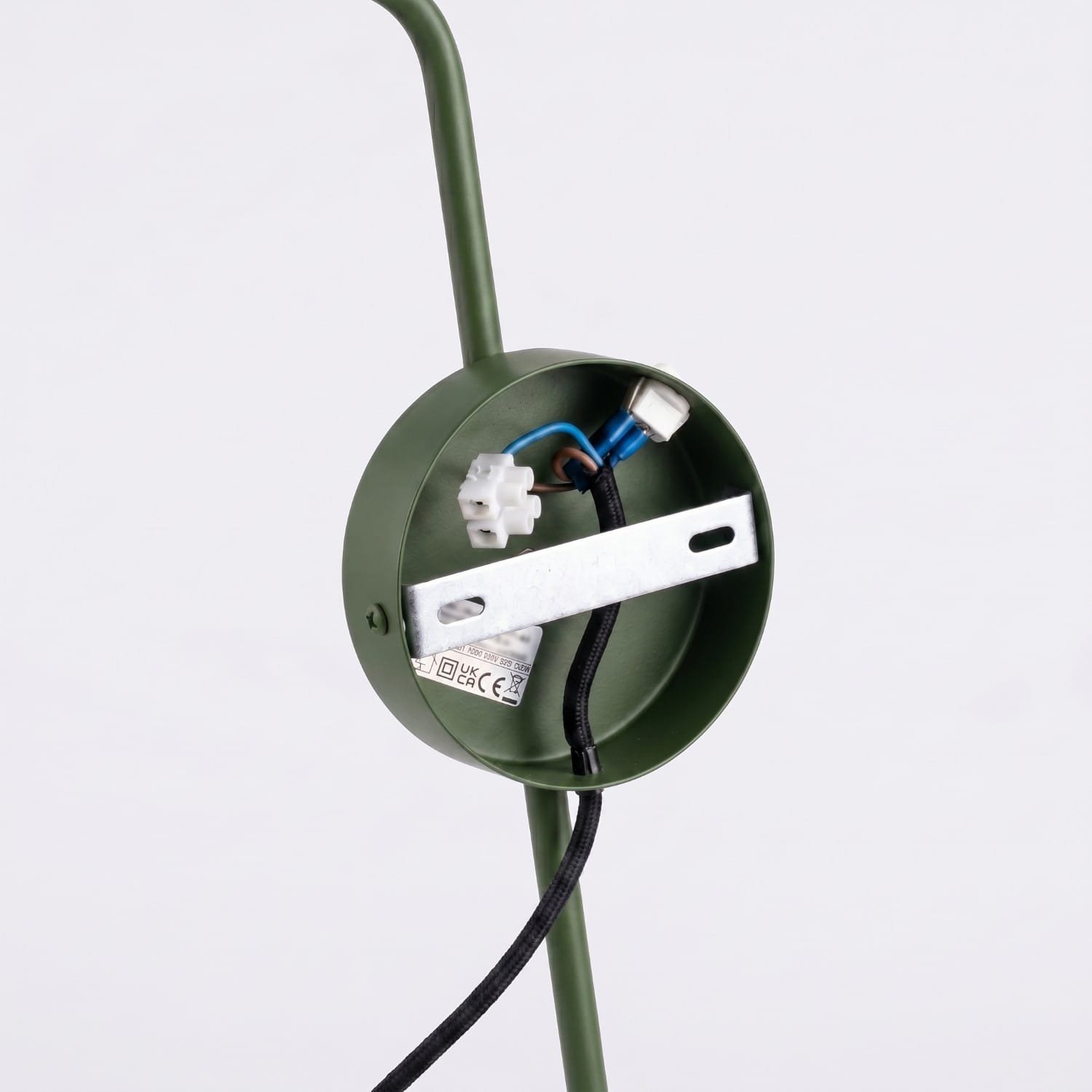 Switched NOX Wall Light - Olive Green Uncategorized Great Lighting UK Ltd