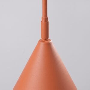 Switched NOX Wall Light - Red Ochre Modern Adjustable Wall Lights Great Lighting UK Ltd