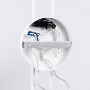 Switched NOX Twin Arm Wall Light - White Uncategorized Great Lighting UK Ltd