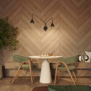 Switched NOX Twin Arm Wall Light - Black Uncategorized Great Lighting UK Ltd