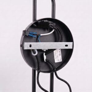 Switched NOX Twin Arm Wall Light - Black Uncategorized Great Lighting UK Ltd