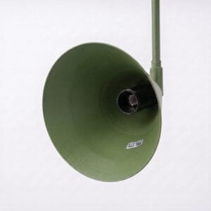 Switched NOX Twin Arm Wall Light - Olive Green Uncategorized Great Lighting UK Ltd