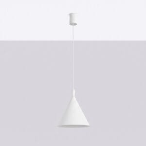 NOX Pendant Light 25cm - White Small Pendant Lights Great Lighting UK Ltd