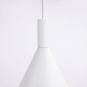 NOX Pendant Light 25cm - White Small Pendant Lights Great Lighting UK Ltd