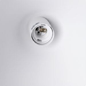 NOX Pendant Light 25cm - White Small Pendant Lights Great Lighting UK Ltd