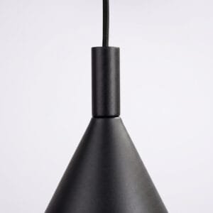 NOX Pendant Light 25cm - Black Small Pendant Lights Great Lighting UK Ltd