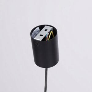 NOX Pendant Light 25cm - Black Small Pendant Lights Great Lighting UK Ltd