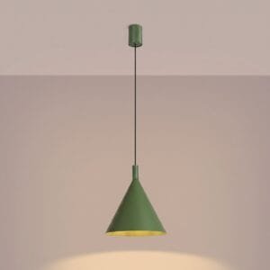 NOX Pendant Light 25cm - Olive Green New Arrivals Great Lighting UK Ltd