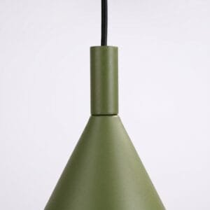 NOX Pendant Light 25cm - Olive Green New Arrivals Great Lighting UK Ltd