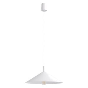 NOX Pendant Light 40cm - White Small Pendant Lights Great Lighting UK Ltd