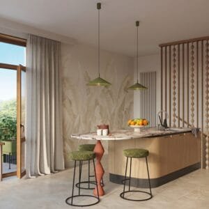 NOX Pendant Light 40cm - Olive Green Small Pendant Lights Great Lighting UK Ltd