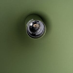NOX Pendant Light 40cm - Olive Green Small Pendant Lights Great Lighting UK Ltd