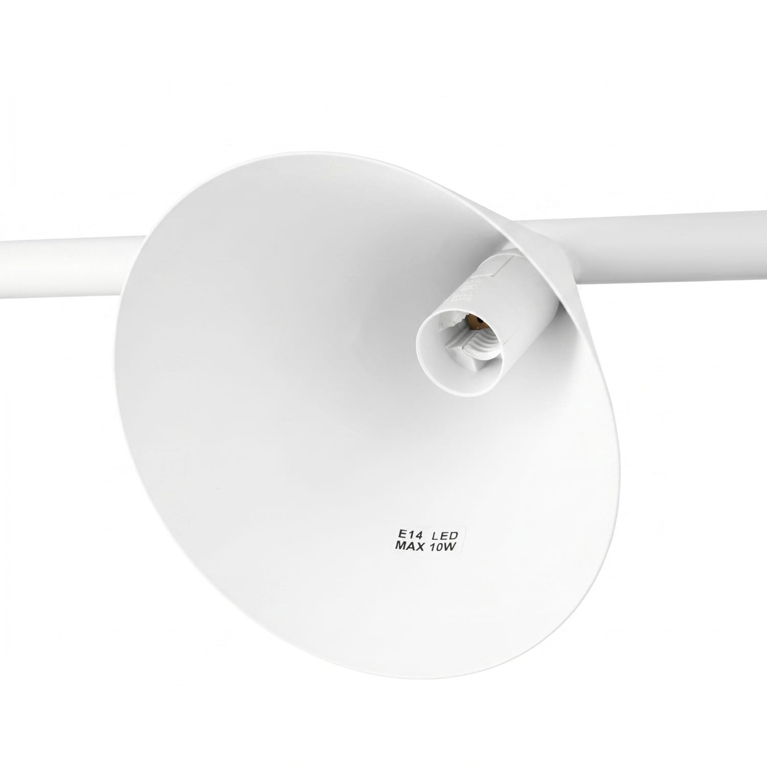 NOX 4-Light Pendant Bar - White 4 Light Spotlights Great Lighting UK Ltd
