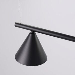 NOX 4-Light Pendant Bar - Black 4 Light Spotlights Great Lighting UK Ltd