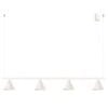 NOX 4-Light Pendant Bar - Natural 4 Light Spotlights Great Lighting UK Ltd