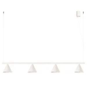 NOX 4-Light Pendant Bar - Natural 4 Light Spotlights Great Lighting UK Ltd