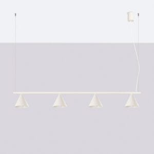 NOX 4-Light Pendant Bar - Natural 4 Light Spotlights Great Lighting UK Ltd