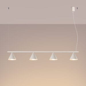 NOX 4-Light Pendant Bar - Natural 4 Light Spotlights Great Lighting UK Ltd