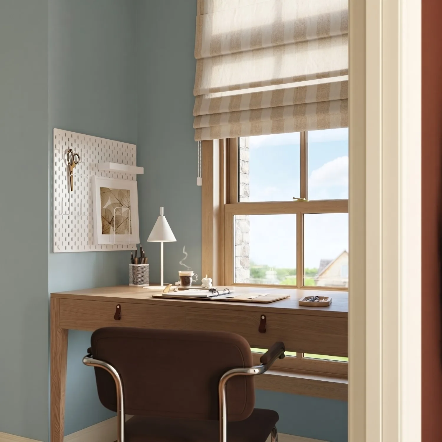 NOX Desk Light - White Hallway Table Lamps Great Lighting UK Ltd