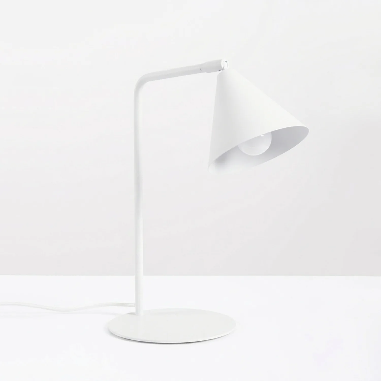 NOX Desk Light - White Hallway Table Lamps Great Lighting UK Ltd