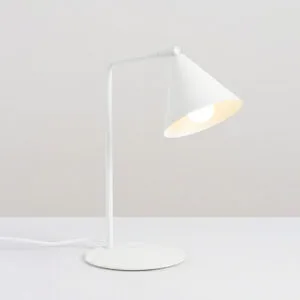 NOX Desk Light - White Hallway Table Lamps Great Lighting UK Ltd