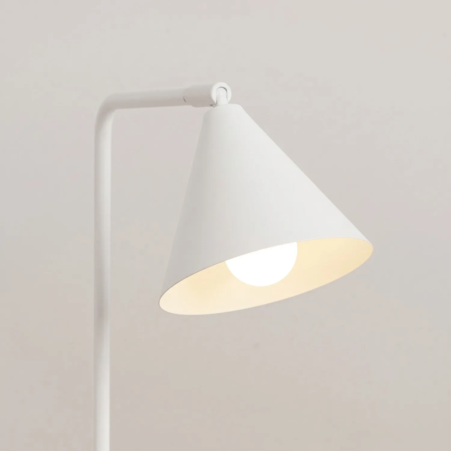 NOX Desk Light - White Hallway Table Lamps Great Lighting UK Ltd