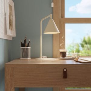 NOX Desk Light - Natural Uncategorized Great Lighting UK Ltd