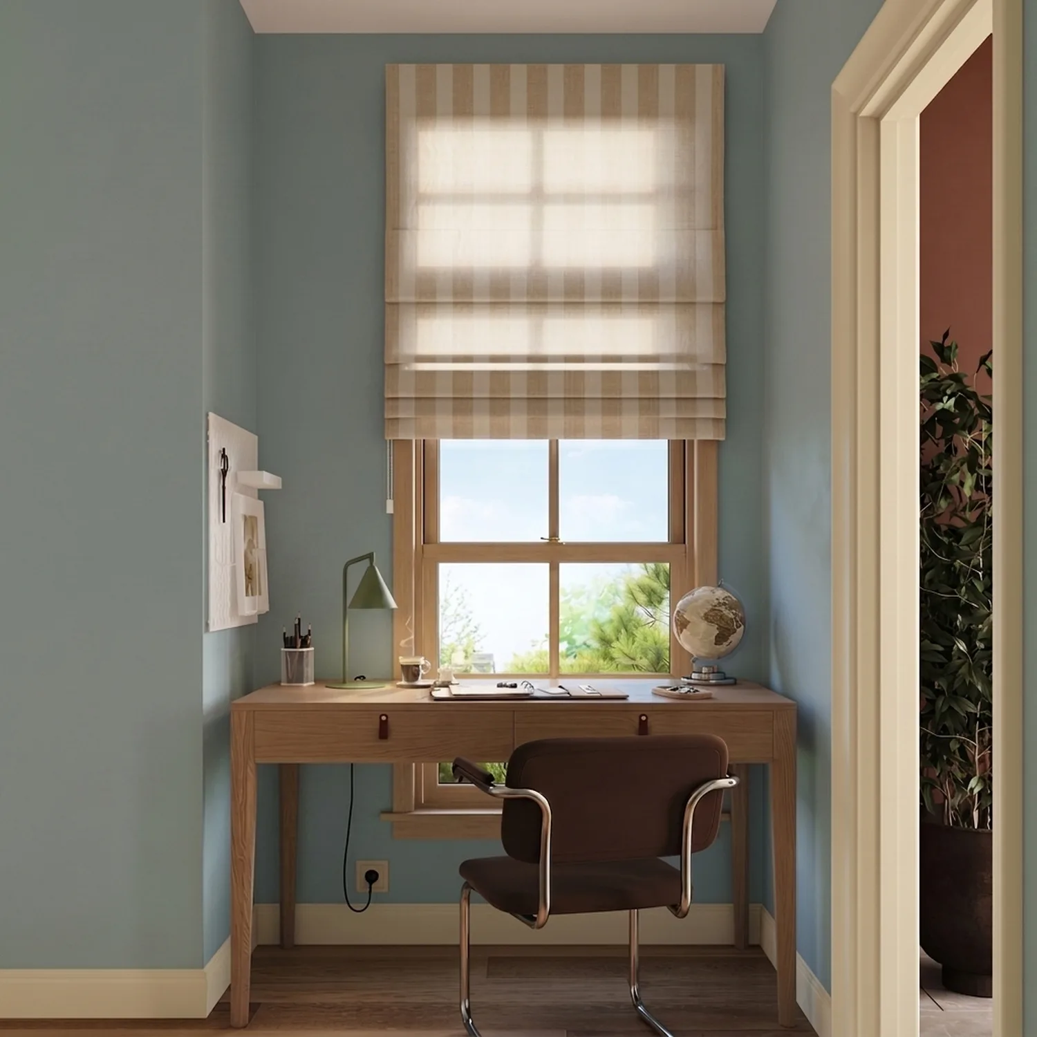 NOX Desk Light - Olive Green Minimalist Floor Lamps & Table Lamps Great Lighting UK Ltd