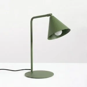 NOX Desk Light - Olive Green Minimalist Floor Lamps & Table Lamps Great Lighting UK Ltd