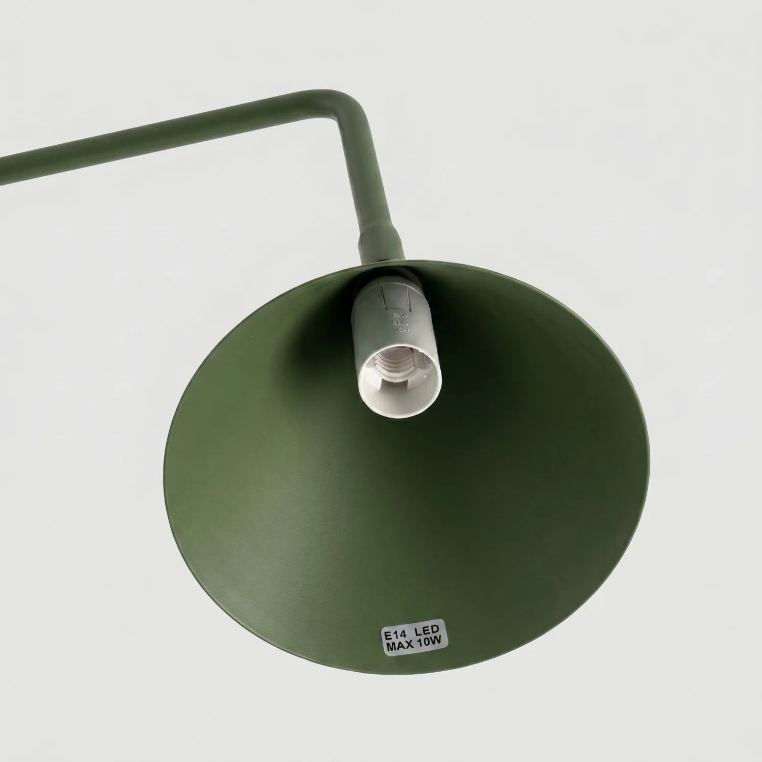 NOX Desk Light - Olive Green Minimalist Floor Lamps & Table Lamps Great Lighting UK Ltd