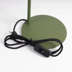 NOX Desk Light - Olive Green Minimalist Floor Lamps & Table Lamps Great Lighting UK Ltd