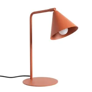 NOX Desk Light - Red Ochre Minimalist Floor Lamps & Table Lamps Great Lighting UK Ltd