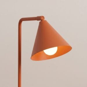 NOX Desk Light - Red Ochre Modern Table Lamps Great Lighting UK Ltd