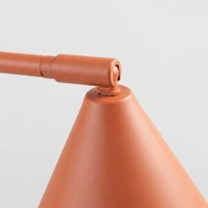 NOX Desk Light - Red Ochre Modern Table Lamps Great Lighting UK Ltd