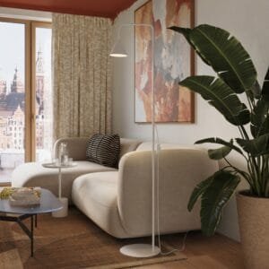 NOX Floor Light - White Floor Lamps Great Lighting UK Ltd