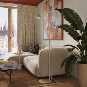 NOX Floor Light - Natural Uncategorized Great Lighting UK Ltd