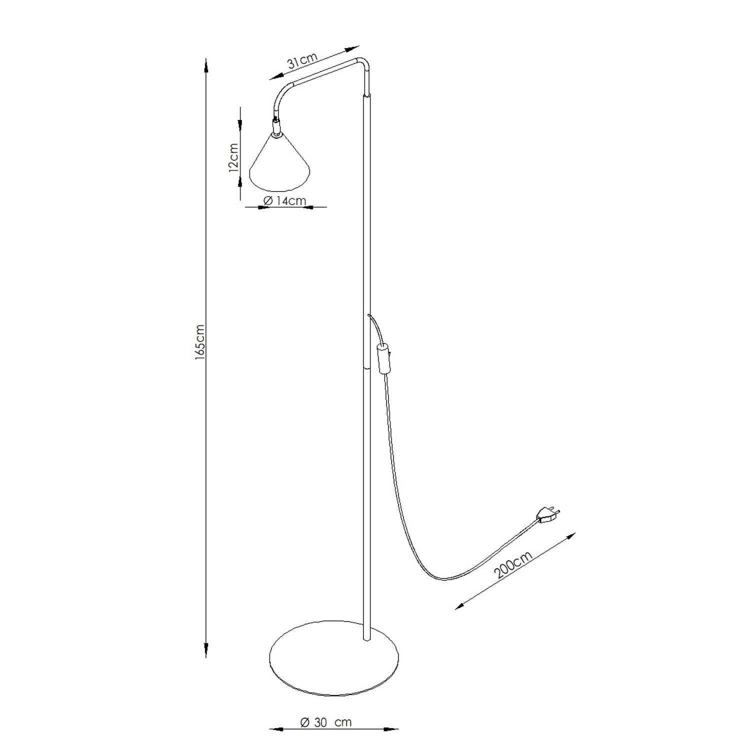 NOX Floor Light - Olive Green Uncategorized Great Lighting UK Ltd