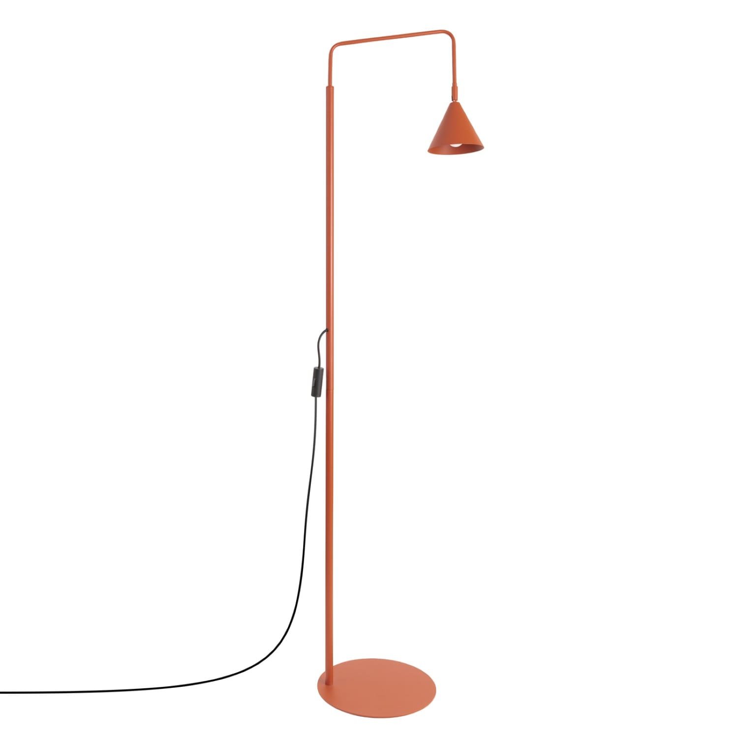 NOX Floor Light - Red Ochre Floor Lamps Great Lighting UK Ltd