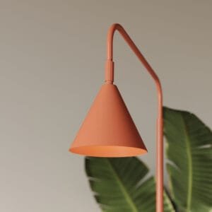 NOX Floor Light - Red Ochre Floor Lamps Great Lighting UK Ltd