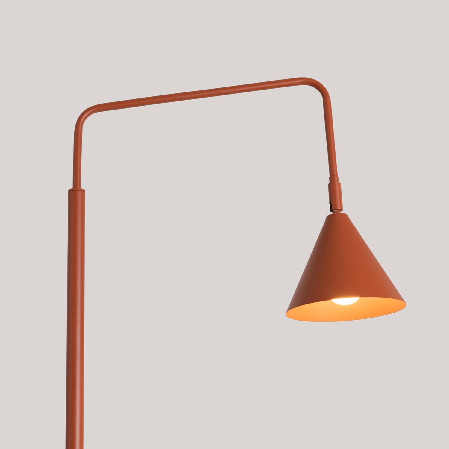 NOX Floor Light - Red Ochre Floor Lamps Great Lighting UK Ltd