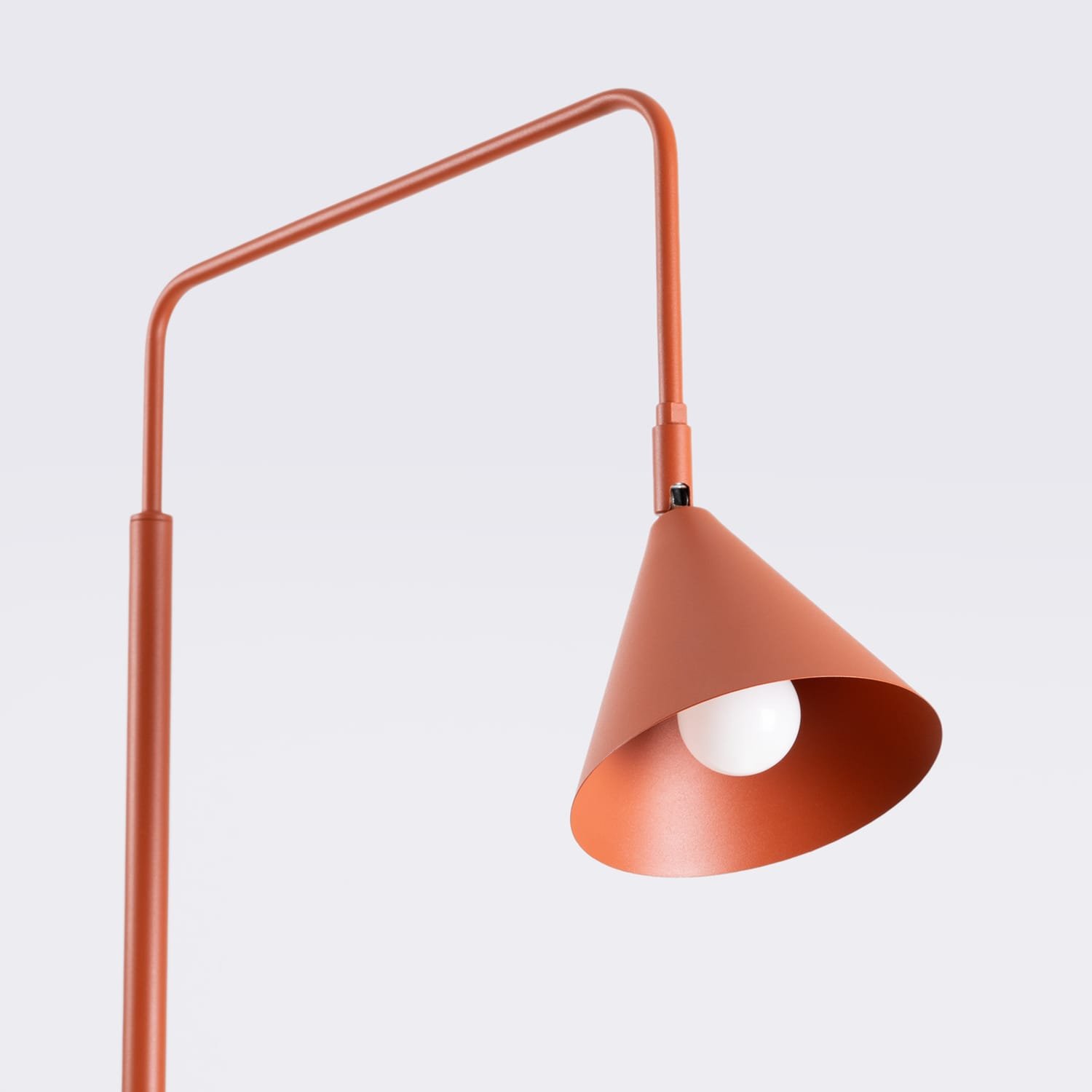 NOX Floor Light - Red Ochre Floor Lamps Great Lighting UK Ltd
