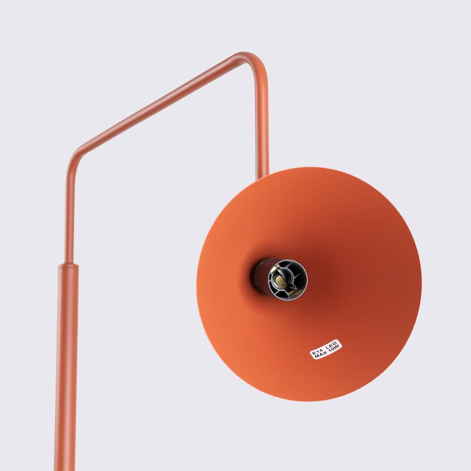NOX Floor Light - Red Ochre Floor Lamps Great Lighting UK Ltd