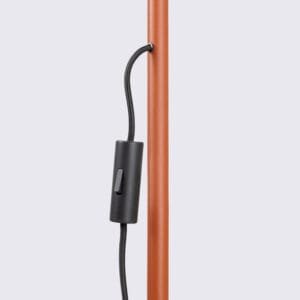 NOX Floor Light - Red Ochre Floor Lamps Great Lighting UK Ltd